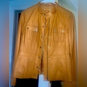 Brand new Tory Burch leather jacket size 4